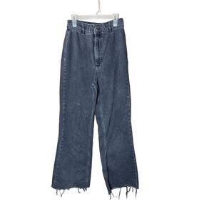We The Free High Rise Wide Leg Black Jean Size‎ 27
